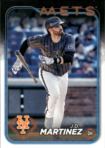2024 Topps Update #US243 J.D. Martinez NM-MT  New York Mets 