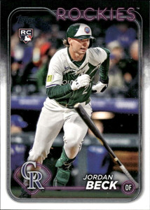 2024 Topps Update #US269 Jordan Beck NM-MT  RC Rookie Colorado Rockies 