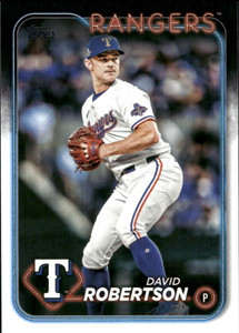 2024 Topps Update #US284 David Robertson NM-MT  Texas Rangers 