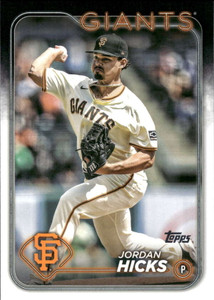 2024 Topps Update #US287 Jordan Hicks NM-MT  San Francisco Giants 