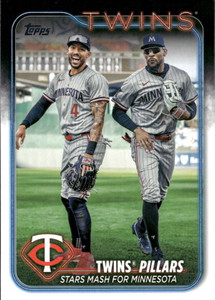 2024 Topps Update #US289 Byron Buxton /Carlos Correa NM-MT  Minnesota Twins 