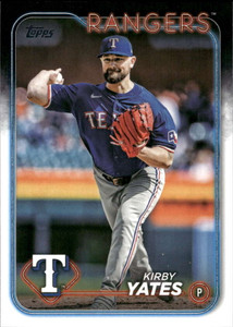 2024 Topps Update #US302 Kirby Yates NM-MT  Texas Rangers 