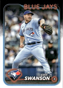 2024 Topps Update #US312 Erik Swanson NM-MT  Toronto Blue Jays 
