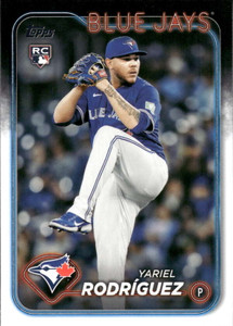2024 Topps Update #US317 Yariel Rodriguez NM-MT  RC Rookie Toronto Blue Jays 