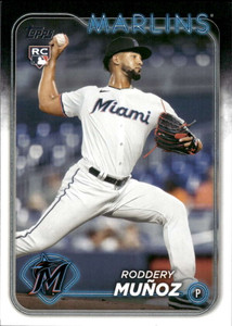 2024 Topps Update #US322 Roddery Munoz NM-MT  RC Rookie Miami Marlins 