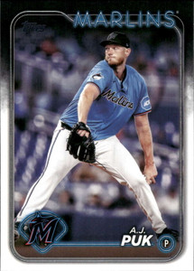 2024 Topps Update #US330 A.J. Puk NM-MT  Miami Marlins 