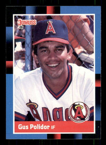 1988 Donruss #356 Gus Polidor NM-MT California Angels 