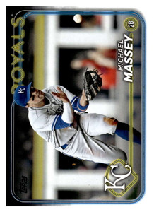 2024 Topps #14 Michael Massey NM-MT Kansas City Royals 