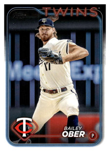2024 Topps #121 Bailey Ober NM-MT Minnesota Twins 