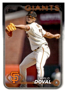 2024 Topps #213 Camilo Doval NM-MT San Francisco Giants 