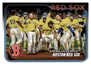 2024 Topps #288 Boston Red Sox Team Card NM-MT Boston Red Sox 