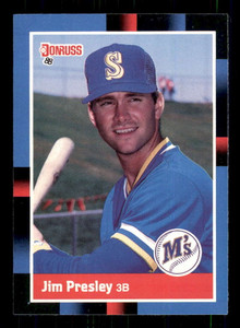 1988 Donruss #366 Jim Presley NM-MT Seattle Mariners 