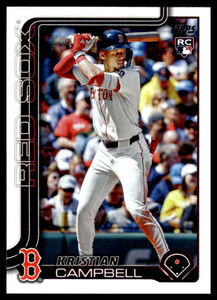 2025 Topps Update #US1 Kristian Campbell NM-MT RC Rookie Boston Red Sox 