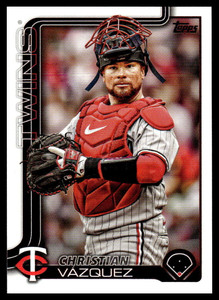 2025 Topps Update #US7 Christian Vazquez NM-MT Minnesota Twins 