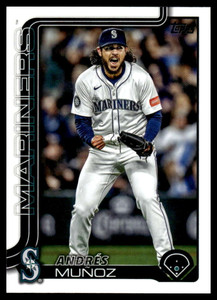 2025 Topps Update #US12 Andres Munoz NM-MT Seattle Mariners 