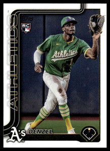 2025 Topps Update #US14 Denzel Clarke NM-MT RC Rookie Athletics 