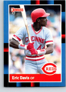 Eric Davis 1990 Donruss MVP #BC-23 Cincinnati Reds Baseball Card