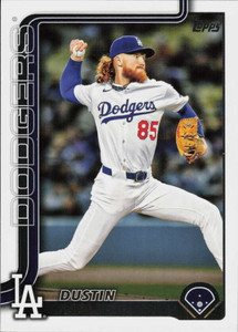 2025 Topps Update #US70 Dustin May NM-MT Los Angeles Dodgers 