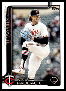 2025 Topps Update #US73 Chris Paddack NM-MT Minnesota Twins 