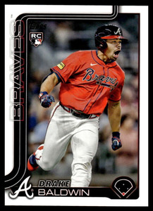 2025 Topps Update #US87 Drake Baldwin NM-MT RC Rookie Atlanta Braves 