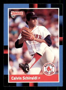 1988 Donruss #375 Calvin Schiraldi NM-MT Boston Red Sox 
