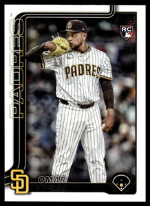 2025 Topps Update #US90 Omar Cruz NM-MT RC Rookie San Diego Padres 