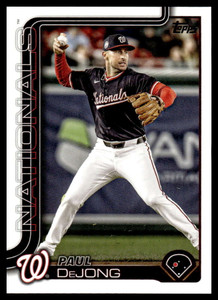2025 Topps Update #US101 Paul DeJong NM-MT Washington Nationals 