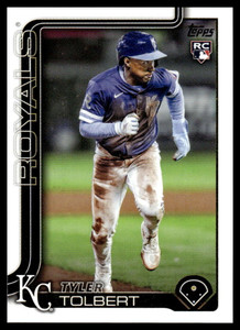 2025 Topps Update #US122 Tyler Tolbert NM-MT RC Rookie Kansas City Royals 