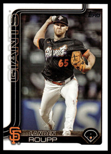 2025 Topps Update #US135 Landen Roupp NM-MT San Francisco Giants 