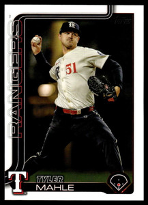 2025 Topps Update #US152 Tyler Mahle NM-MT Texas Rangers 