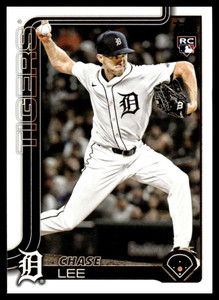 2025 Topps Update #US167 Chase Lee NM-MT RC Rookie Detroit Tigers 
