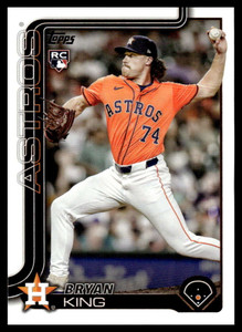 2025 Topps Update #US183 Bryan King NM-MT RC Rookie Houston Astros 