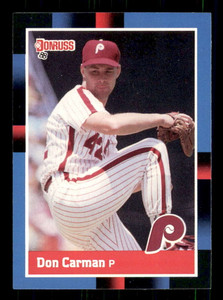 1988 Donruss #385 Don Carman NM-MT Philadelphia Phillies 