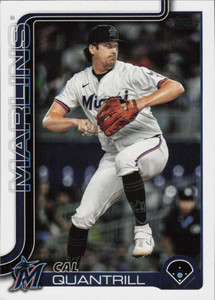 2025 Topps Update #US191 Cal Quantrill NM-MT Miami Marlins 