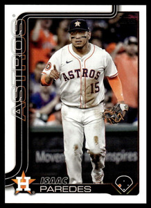 2025 Topps Update #US195 Isaac Paredes NM-MT Houston Astros 