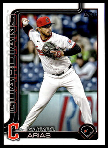 2025 Topps Update #US206 Gabriel Arias NM-MT Cleveland Guardians 