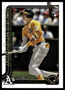 2025 Topps Update #US213 Logan Davidson NM-MT RC Rookie Athletics 