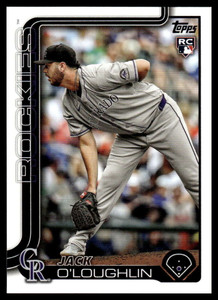 2025 Topps Update #US215 Jack O'Loughlin NM-MT RC Rookie Colorado Rockies 