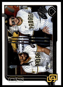 2025 Topps Update #US221 Fernando Tatis Jr./Jackson Merrill Veteran Combos NM-MT San Diego Padres 