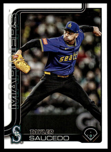 2025 Topps Update #US226 Tayler Saucedo NM-MT Seattle Mariners 