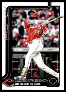 2025 Topps Update #US235 Elly De La Cruz Season Highlights/Checklist NM-MT Cincinnati Reds 