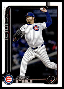 2025 Topps Update #US248 Justin Steele NM-MT Chicago Cubs 