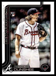 2025 Topps Update #US296 Parker Dunshee NM-MT RC Rookie Atlanta Braves 