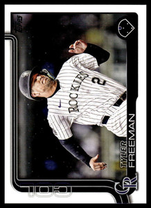 2025 Topps Update #US303 Tyler Freeman NM-MT Colorado Rockies 