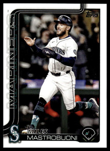 2025 Topps Update #US313 Miles Mastrobuoni NM-MT Seattle Mariners 
