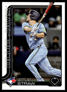 2025 Topps Update #US340 Myles Straw NM-MT Toronto Blue Jays 