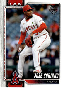 2026 Topps #319 Jose Soriano NM-MT Los Angeles Angels 