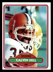 1980 Topps #9 Calvin Hill VG  Cleveland Browns 