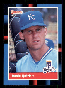 1988 Donruss #404 Jamie Quirk NM-MT Kansas City Royals 