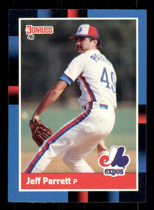 1988 Donruss #406 Jeff Parrett NM-MT Montreal Expos 